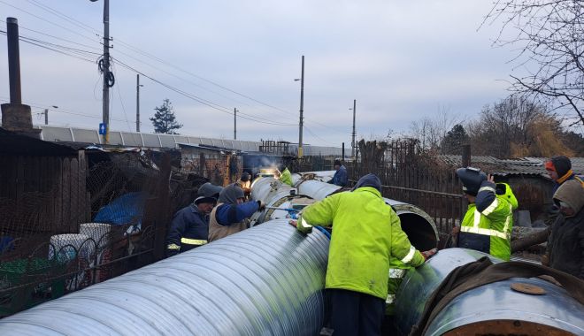 Lucrările de pe magistrala II, de înlocuire a conductelor de energie termică, se apropie de final