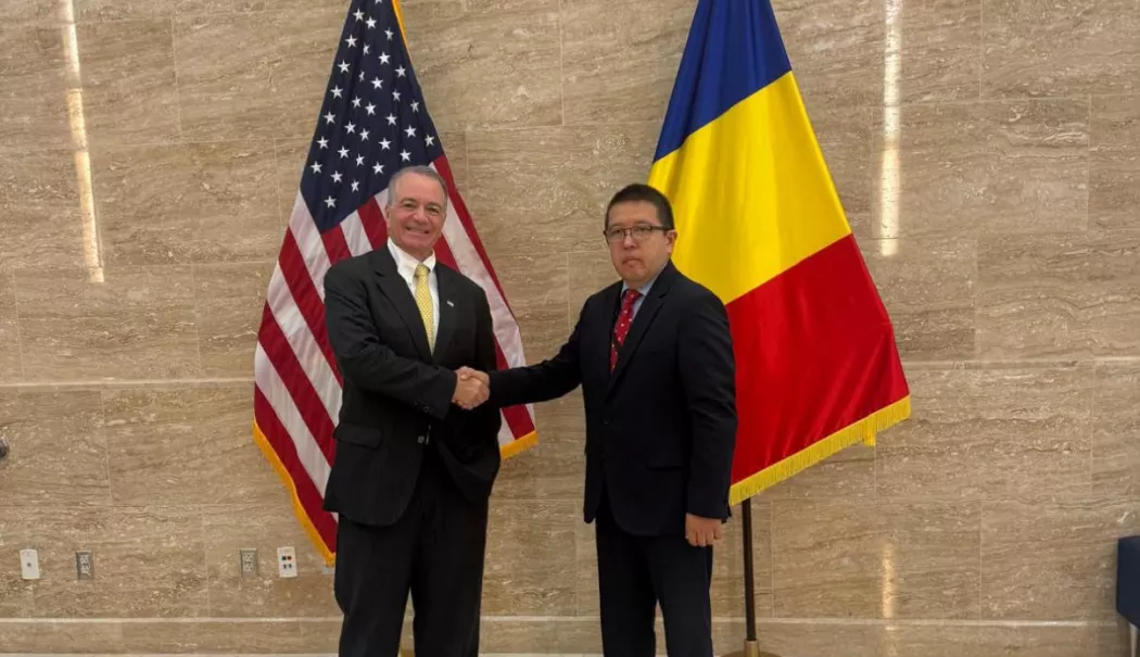 Foto - Muftiul Muurat Iusuf, primit de ambasadorul SUA în România. Oficialul american, așteptat la Constanța
