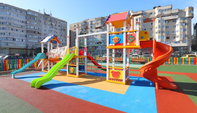 Copiii vor avea la dispoziţie 34 de locuri noi de joacă
