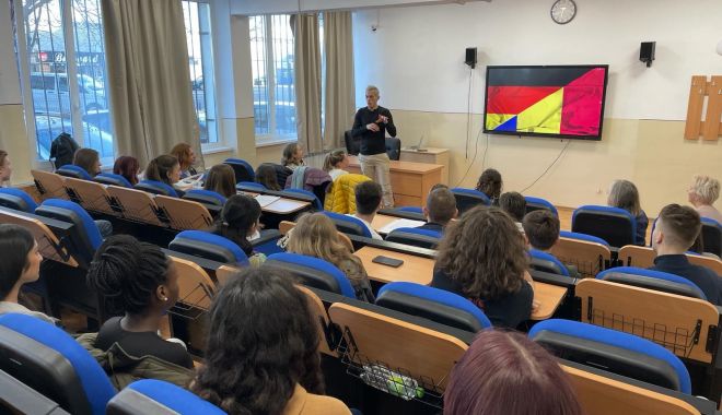 În căutarea tradițiilor culturale și gastronomice, Liceul ”Ovidius” a fost gazda unei delegații germane