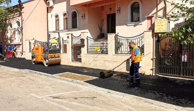 Infrastuctura pietonală din alte cartiere constănţene este în curs de modernizare
