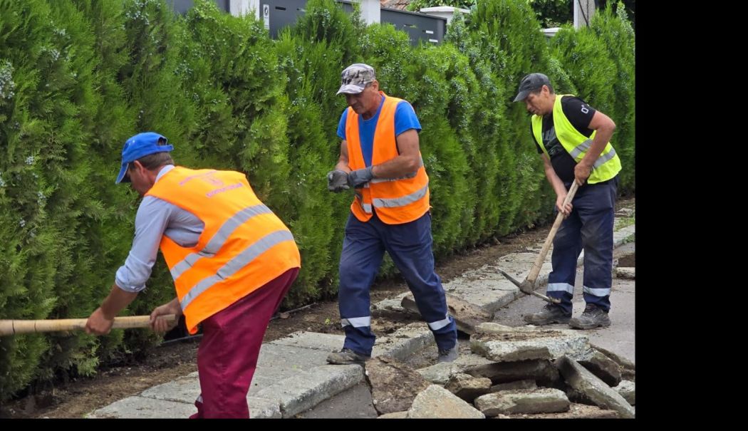 Lucrările de reabilitare continuă în alte cartiere ale Constanței