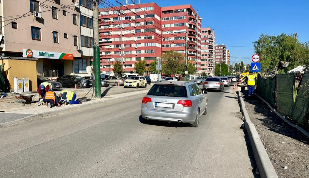 Atenție, șoferi! Trafic restricționat total între strada Operei și strada Bogdan Vasile - x-lucrari-1745822246.jpeg