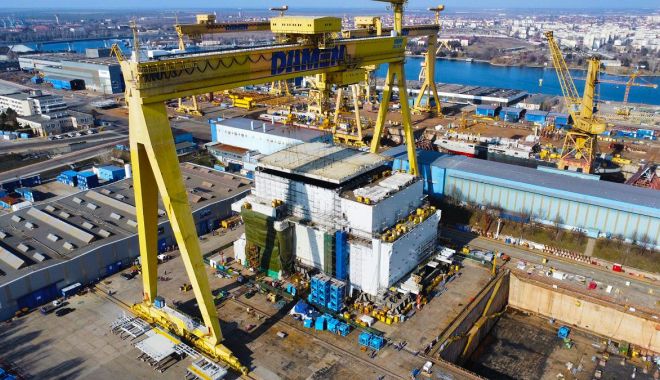 Amenzi usturătoare pentru subantreprenorii platformei Damen Shipyards Mangalia
