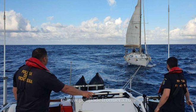 Polițiști de frontieră din Constanța, eroi în Marea Mediterană, în misiuni de salvare a migranților