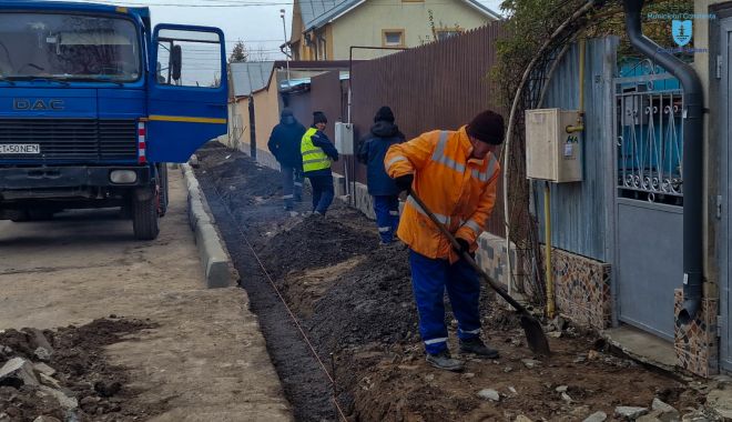 Lucrările de modernizare a infrastructurii pietonale continuă în mai multe zone din oraș - x-modernizare-1702305881.jpeg