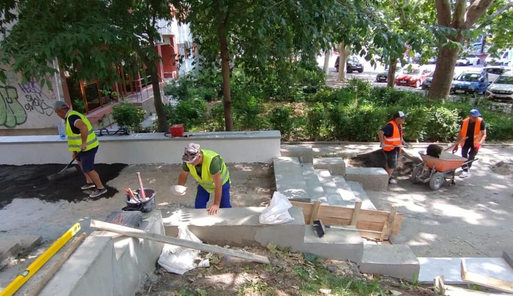 Spațiile publice urbane prind viață prin reabilitări moderne