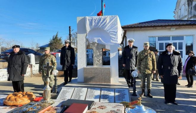 La Dărăbani a fost inaugurat singurul monument din județul Constanța pe anul 2023