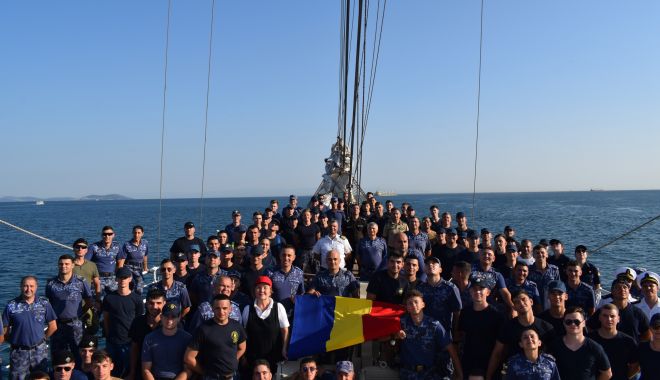 Drapelul României a fluturat în Bosfor, la catargul NS „Mircea” - x-nava-mircea-bosfor2-1688632089.jpg