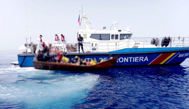Nave ale Gărzii de Coastă, în misiune internaţională. Zeci de acţiuni de căutare şi salvare!