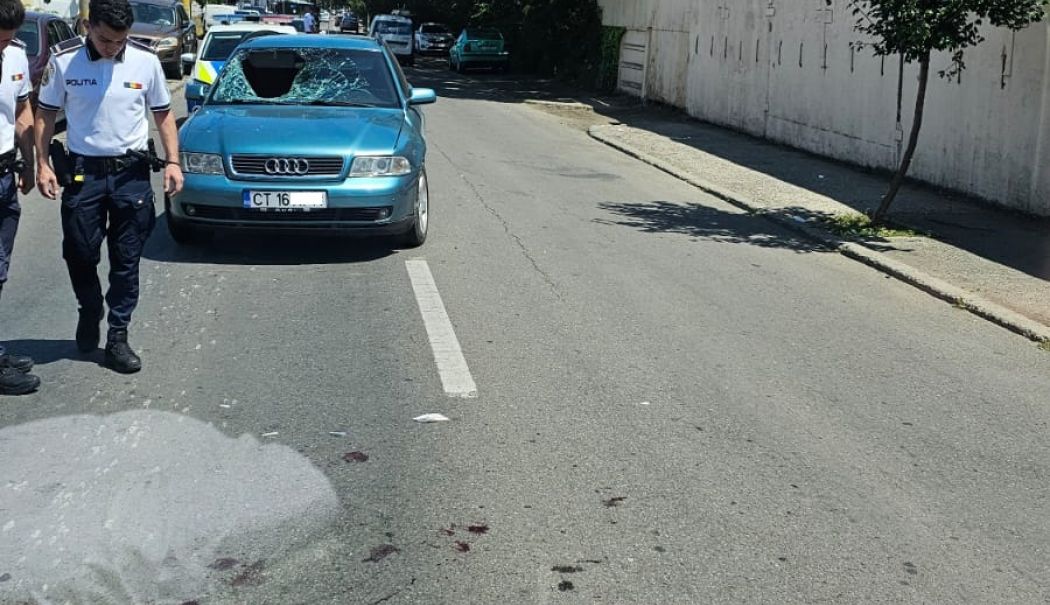 Accident la Constanţa! Un pieton a ajuns la spital, cu mai multe traumatisme - x-pieton-lovit-1722425694.jpg