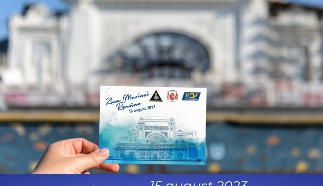 ZIUA MARINEI / Poștașii, prezenți pe faleza Constanței cu cărți poștale personalizate
