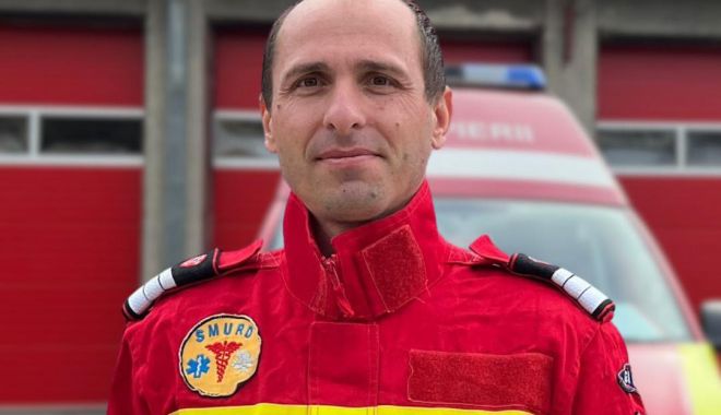 Portret de erou. Un paramedic din Constanța a salvat vieți în prima zi de Paște