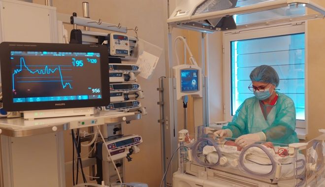 Micuţul erou. Bebeluş născut cu 390 de grame la Spitalul Judeţean Constanţa