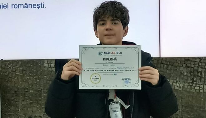 Informatica, o materie transformată în pasiune, care i-a adus marele premiu lui Mario Penu