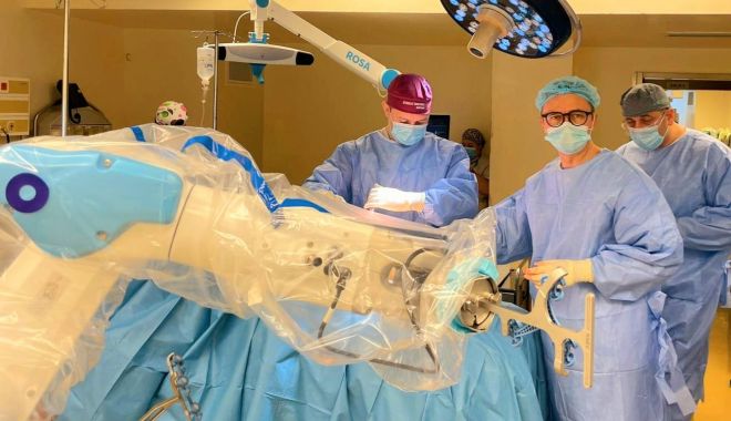 Cel mai avansat robot de chirurgie ortopedică îi va asista la operaţii pe medicii de la Spitalul Judeţean Constanţa