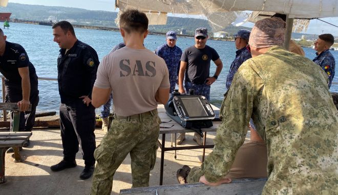 Scafandrii militari români au participat la exercițiul multinațional „Triton 23”