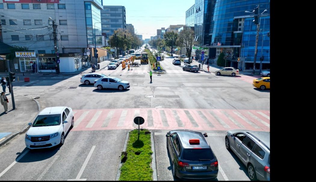 Semaforizarea în intersecția de la Delfinariu este întreruptă săptămâna aceasta