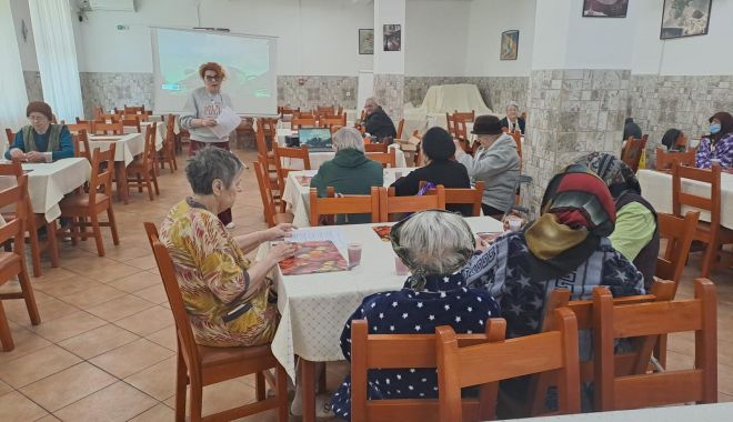 Vârstnicii au luat lecţii despre cum să aibă un stil de viaţă sănătos