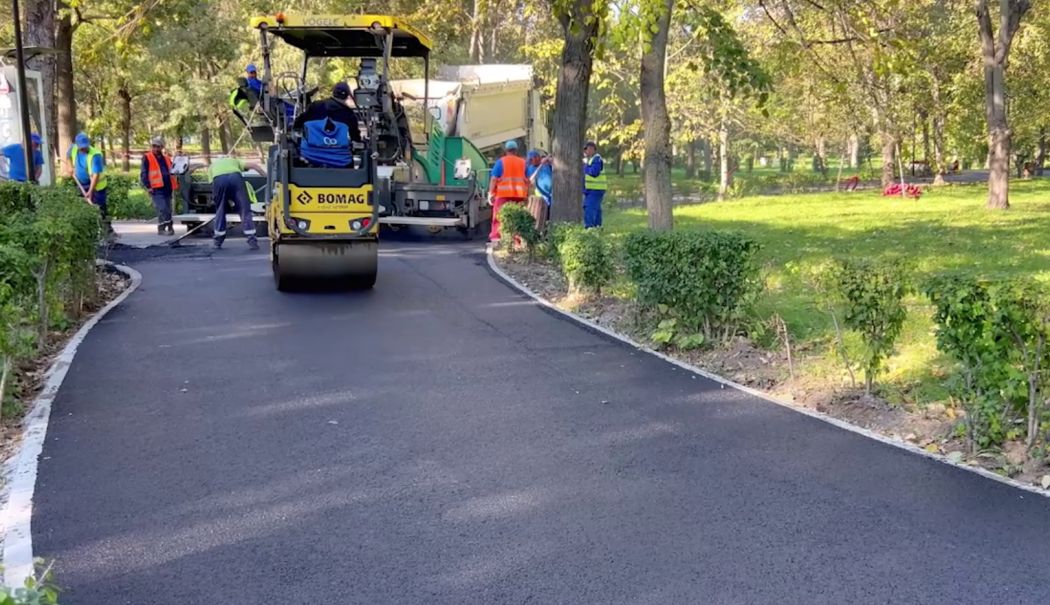 Parcul Tăbăcărie și-a schimbat înfățișarea. Cum se prezintă în toamna 2024