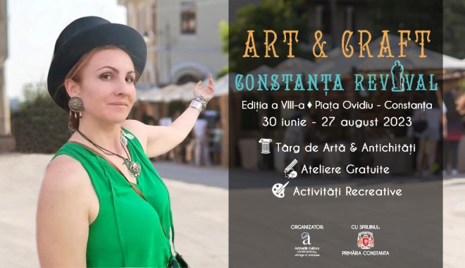 A VIII – a ediție a Târgului de Artă și Antichități „Art & Craft Constanța Revival” - x-targ-de-arta-1-1687777772.jpg