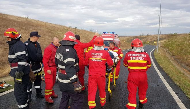 ACCIDENT TERIBIL pe AUTOSTRADĂ, între o autoutilitară și un camion - xaccidentautostrada1-1669193953.jpg