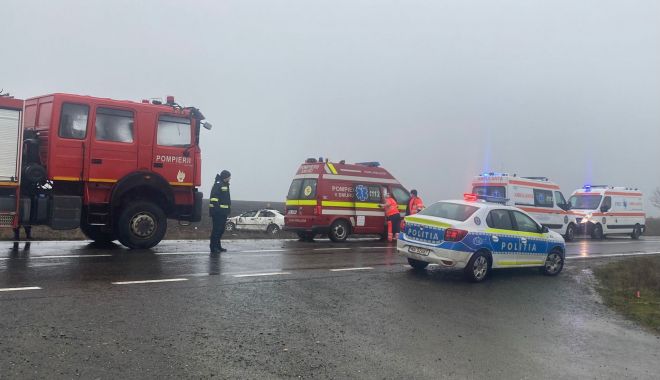 PERICOL PE ȘOSEA, la limita dintre județele Tulcea și Constanța: zonă predispusă accidentelor! - xaccidenttulcea1-1640600467.jpg