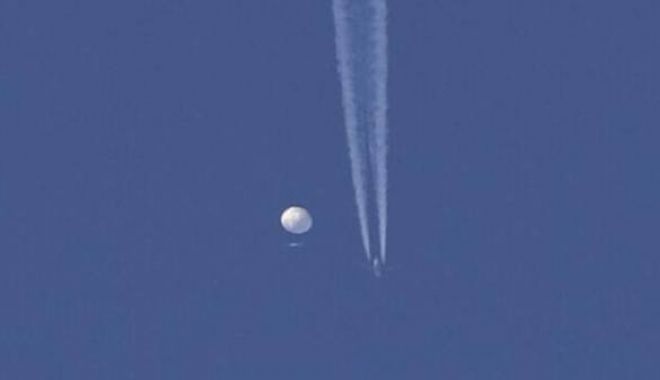 Obiect zburător, asemănător unui BALON METEOROLOGIC, detectat în spațiul aerian al României. Două MiG-uri au decolat de la sol - xbalonmeteorologic-1676445886.jpg