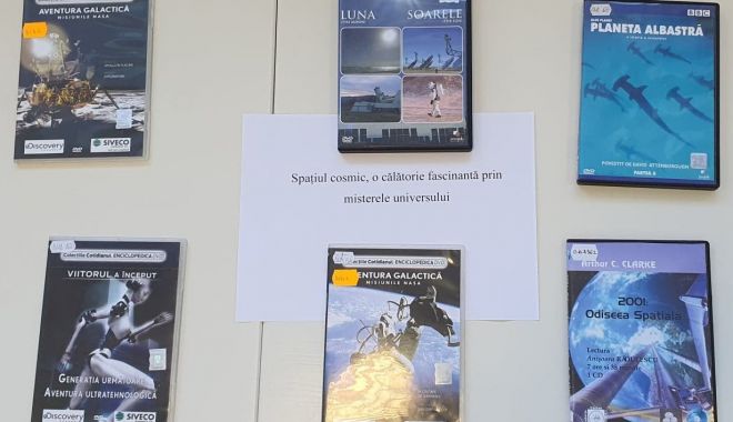 Expoziție de DVD-uri despre spațiul cosmic, la Biblioteca Județeană „I.N. Roman” - xbibliotecajudeteana-1652868959.jpg