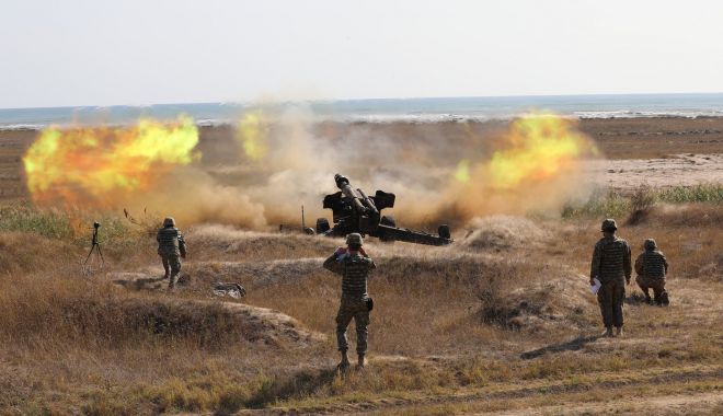 Aniversare la Centrul  Național de Instruire pentru Apărare Antiaeriană de la Capu Midia. Exerciţii cu militari români şi străini - xcentrul1-1648798494.jpg