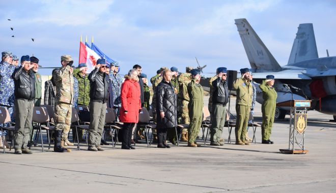 Ceremonia de încheiere a misiunii de Poliție Aeriană Întărită a detașamentului Forțelor Aeriene Regale Canadiene - xceremonie2-1669455926.jpg