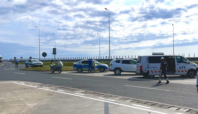 Razii pe autostrăzi. Polițiștii au dat zeci de amenzi, multe pentru viteza excesivă - xcontroale2-1628161601.jpg