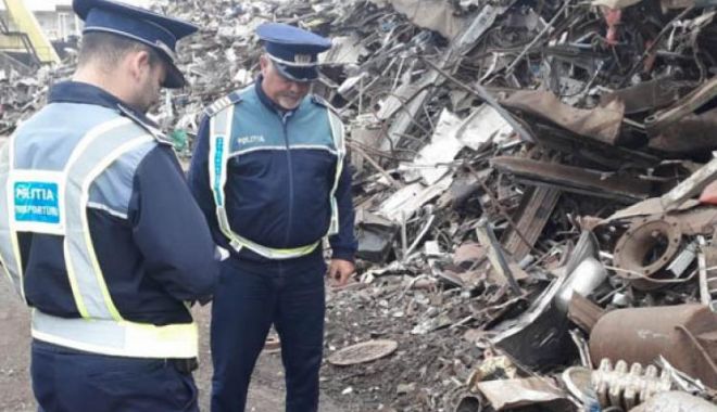 Controale la firmele de fier vechi, pentru recuperarea pieselor furate din infrastructura feroviară - xferoviar2-1663315740.jpeg