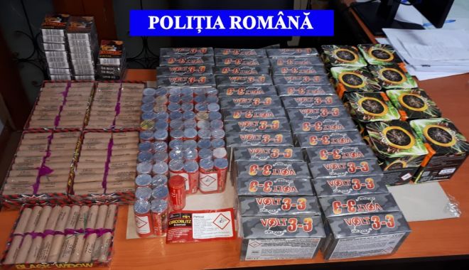 Peste 46 de tone de articole pirotehnice, confiscate de polițiști în mai puțin de o lună - xtonepirotehnice1-1671298147.jpeg
