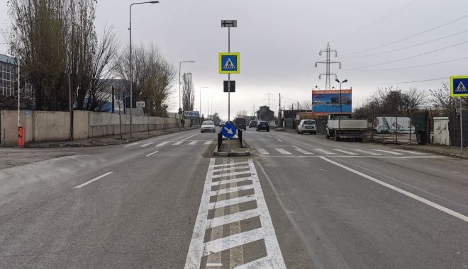 Trecerea de pietoni de pe bulevardul Aurel Vlaicu a fost finalizată - xtrecere2-1670594230.jpg
