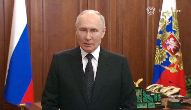 Prima apariție publică a lui Putin, după rebeliunea mercenarilor Wagner
