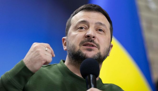 Războiul cu Rusia se va încheia numai ''în termenii'' doriţi de Ucraina, afirmă Zelenski
