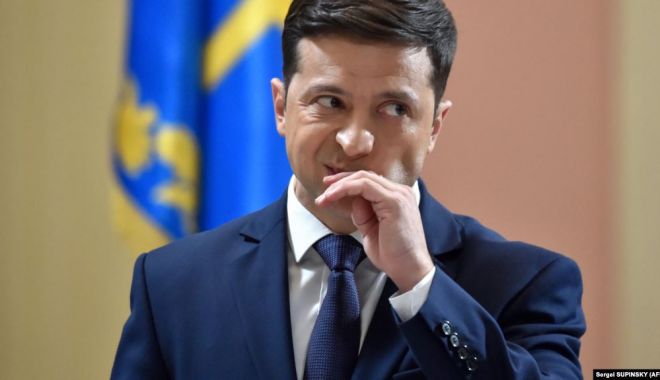 Ucraina: Zelenski, abia ales președinte, ar putea fi deja într-o relație tensionată cu Trump - zelenski-1558023388.jpg