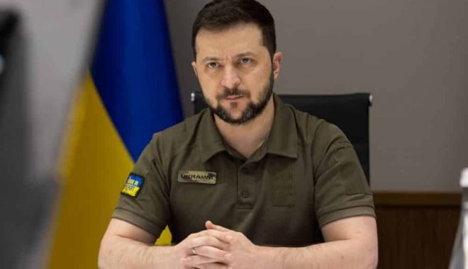 Preşedintele Zelenski cere retragerea trupelor ruse de la centrala din Zaporojie - zelenskicere-1660830464.jpg