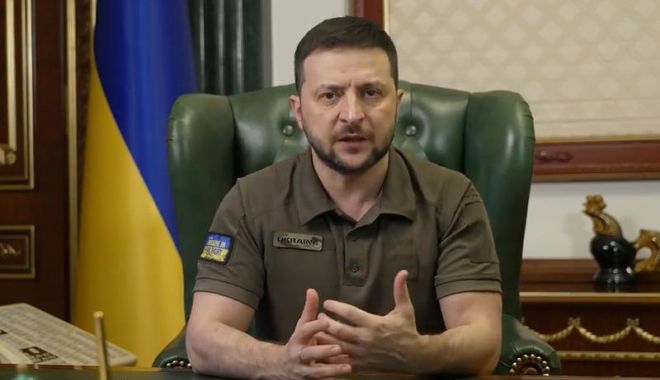 Preşedintele Zelenski contactează direct lideri occidentali pentru a cere sprijin împotriva Rusiei - zelenskicontacteaza-1664468141.jpg
