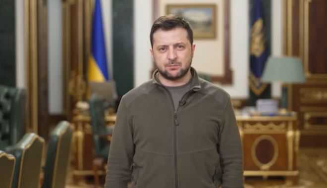 Volodimir Zelenski, către liderii europeni: „Ați întârziat să opriți Rusia” - zelenskirepros-1648221429.jpg