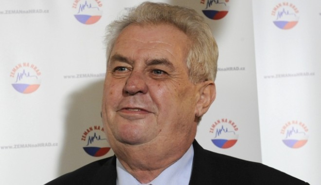 Președintele Cehiei  va dizolva Parlamentul  la 28 august - zeman2-1377236089.jpg