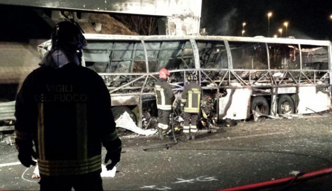 Zi de doliu în Ungaria,  după accidentul de autocar din Italia - zi-1485088650.jpg