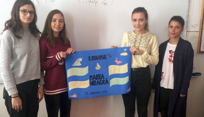 Ziua Internațională a Mării Negre, sărbătorită la Liceul 