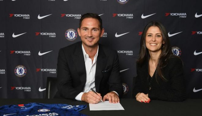 Frank Lampard este noul antrenor al lui Chelsea: 