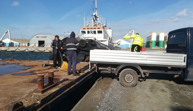 Zona din dreptul navei Queen Hind a fost ecologizată - zonadindreptulnaveiqueenhindafos-1575322213.jpg