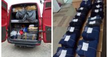 Stire din Eveniment : Articole vestimentare susceptibile a fi contrafăcute, descoperite de polițiștii de frontieră