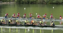 Stire din Sport : Canotaj / Echipajul feminin de 8+1 al României, aur la Cupa Mondială de la Lucerna