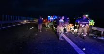 Stire din Eveniment : MAȘINĂ RĂSTURNATĂ pe AUTOSTRADA SOARELUI! Trei victime, printre care un COPIL, au ajuns la spital!