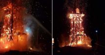 Stire din Eveniment : PIERDERE INESTIMABILĂ! Clopotniță arsă într-un incendiu provocat intenționat